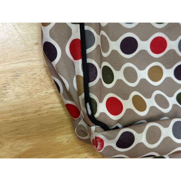 Skip Hop Jonathan Adler Dash Diaper/Messenger Bag Multicolor Polka Dots - Picture 6 of 7